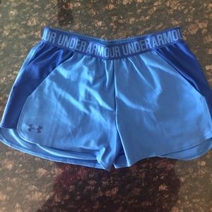 Under Armour blue running short